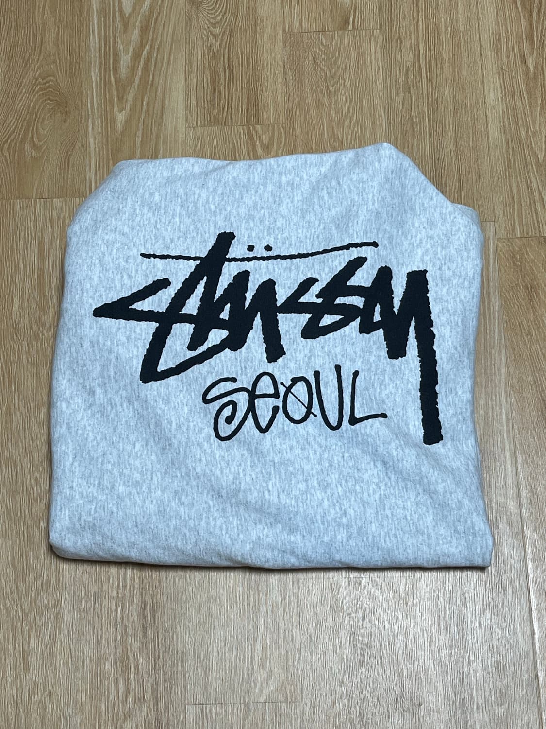 스투시 스탁 서울 후드 애쉬 헤더 상품이미지5
