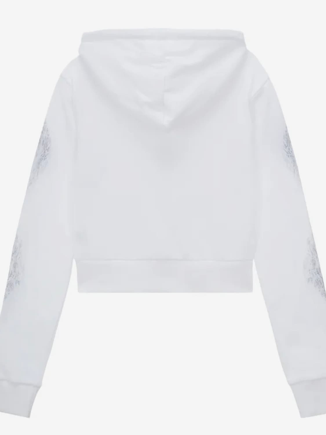 허그유어스킨 스컬리 크롭 후드집업 상품이미지2