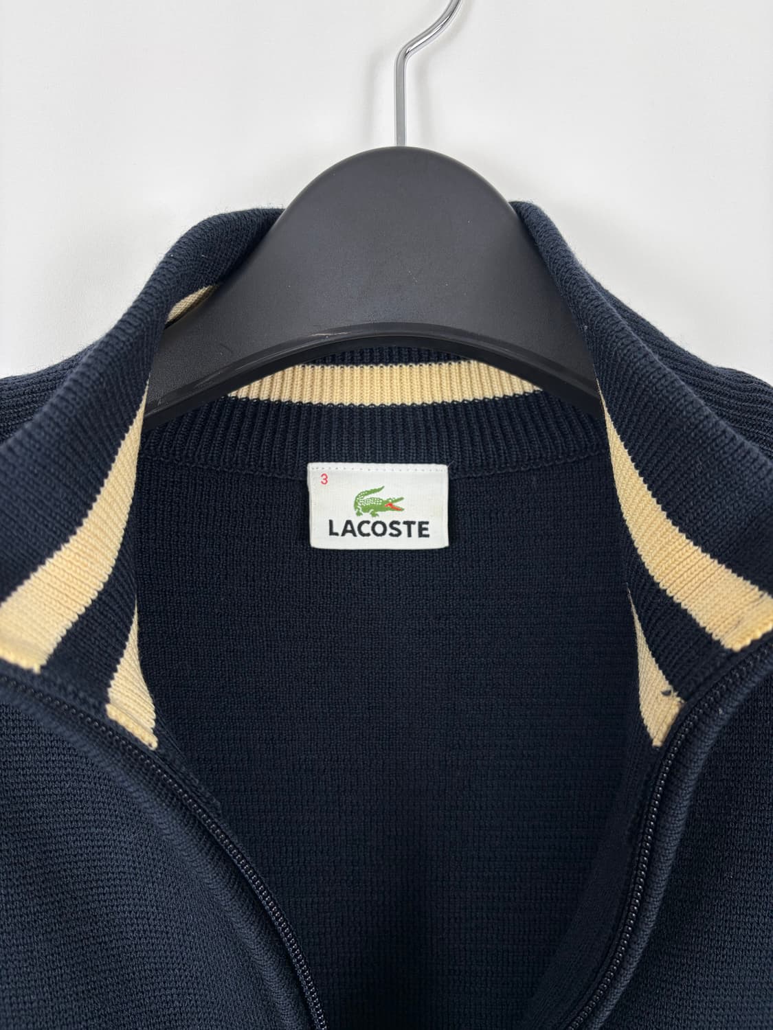 a203) 라코스테 투웨이 니트집업 상품이미지3
