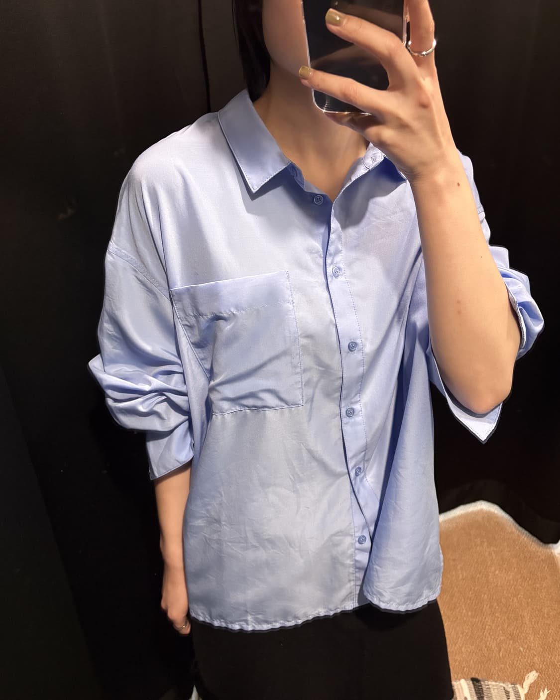 Oversized Drape Shirt 상품이미지7