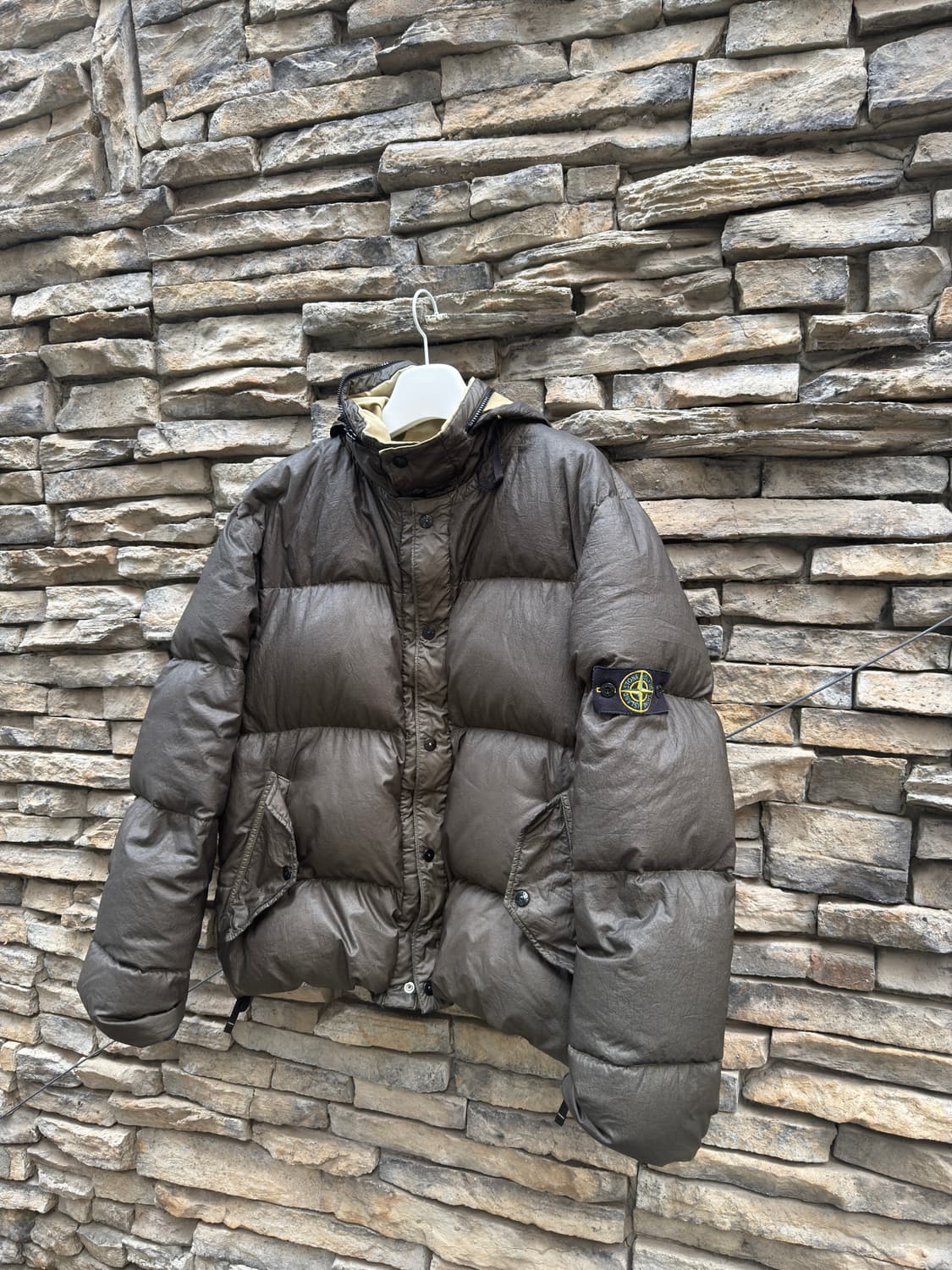 스톤 아일랜드 Opaque Nylon Tela Down 06AW 상품이미지1