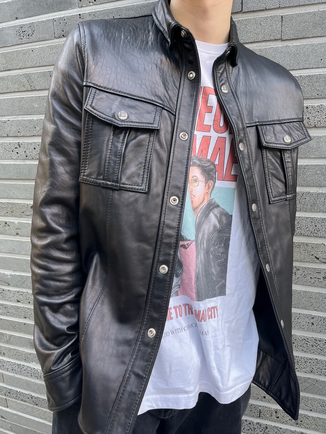 blindreason 양가죽 자켓 L 상품이미지8