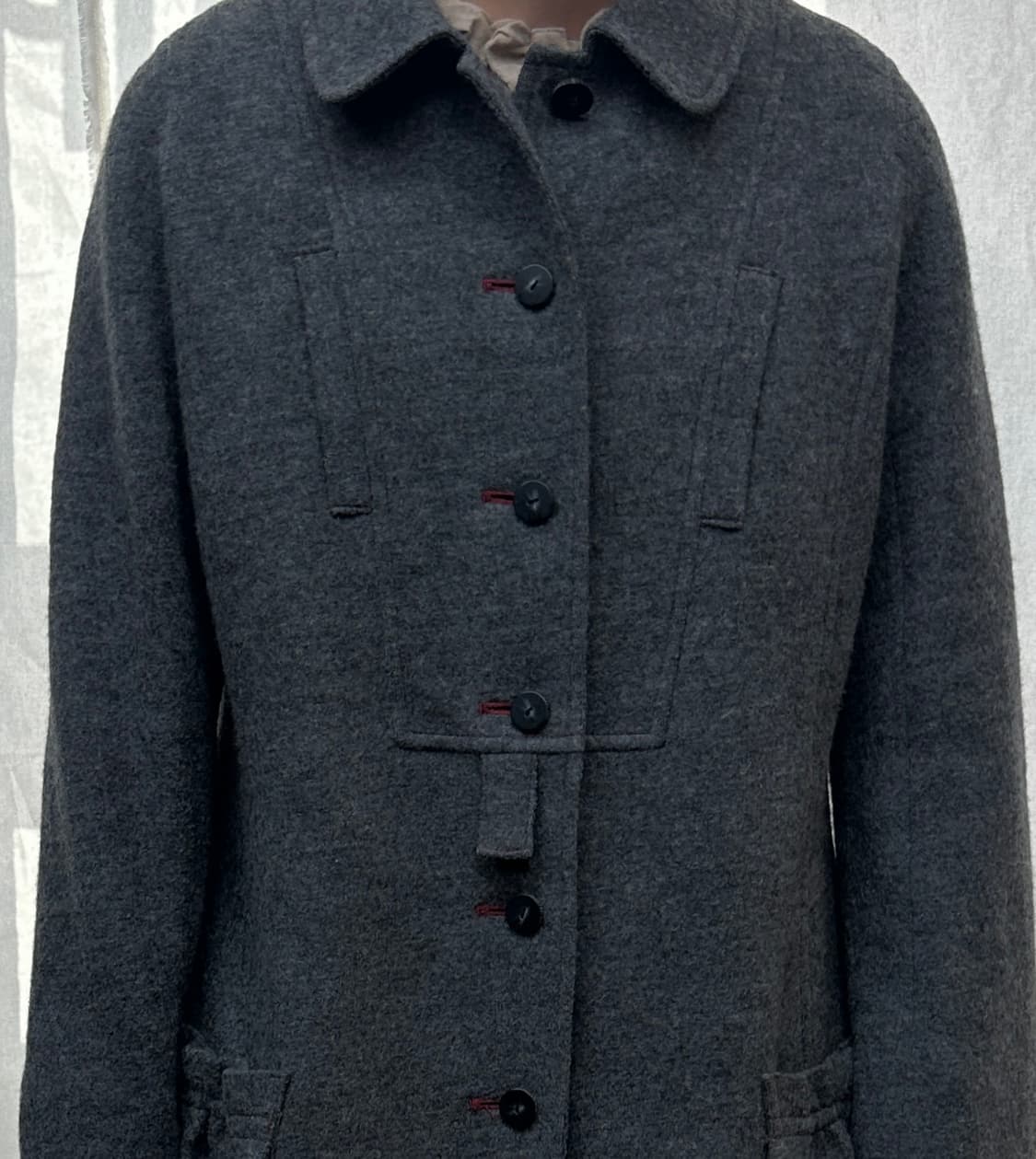 teresa van buren 울 코트 상품이미지4