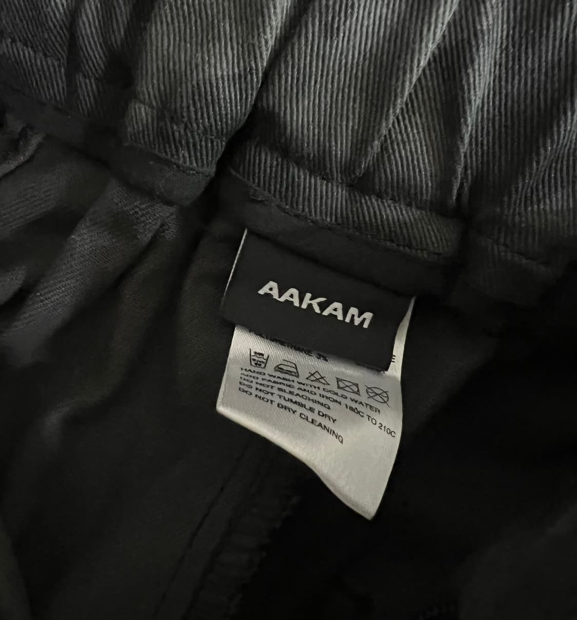 아캄 카모 팬츠 블랙 1 상품이미지7