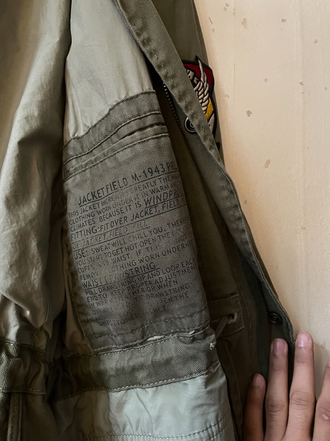 폴로 랄프로렌 소령야상 L 상품이미지6