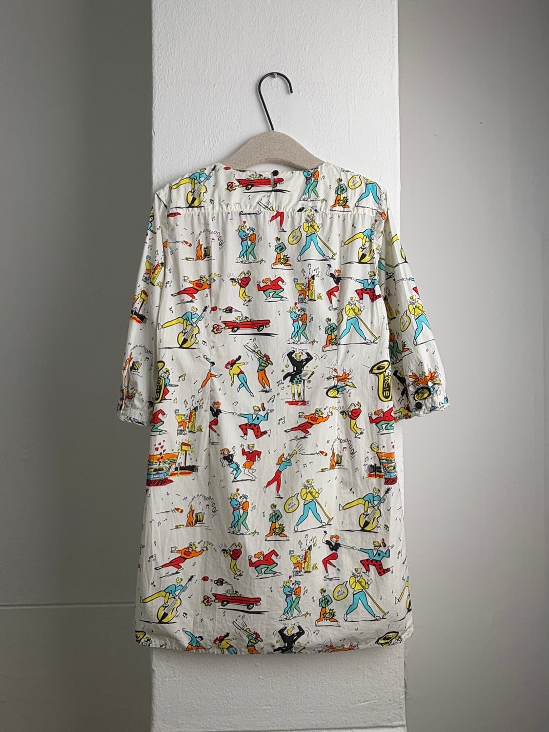 PRADA SS12 Runway Dance Print Dress 상품이미지9