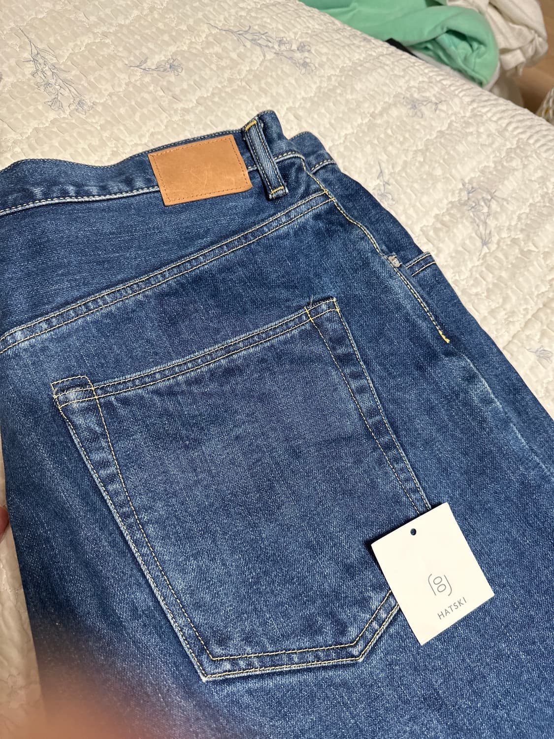 하츠키 와이드테이퍼드 블루 5사이즈 상품이미지6