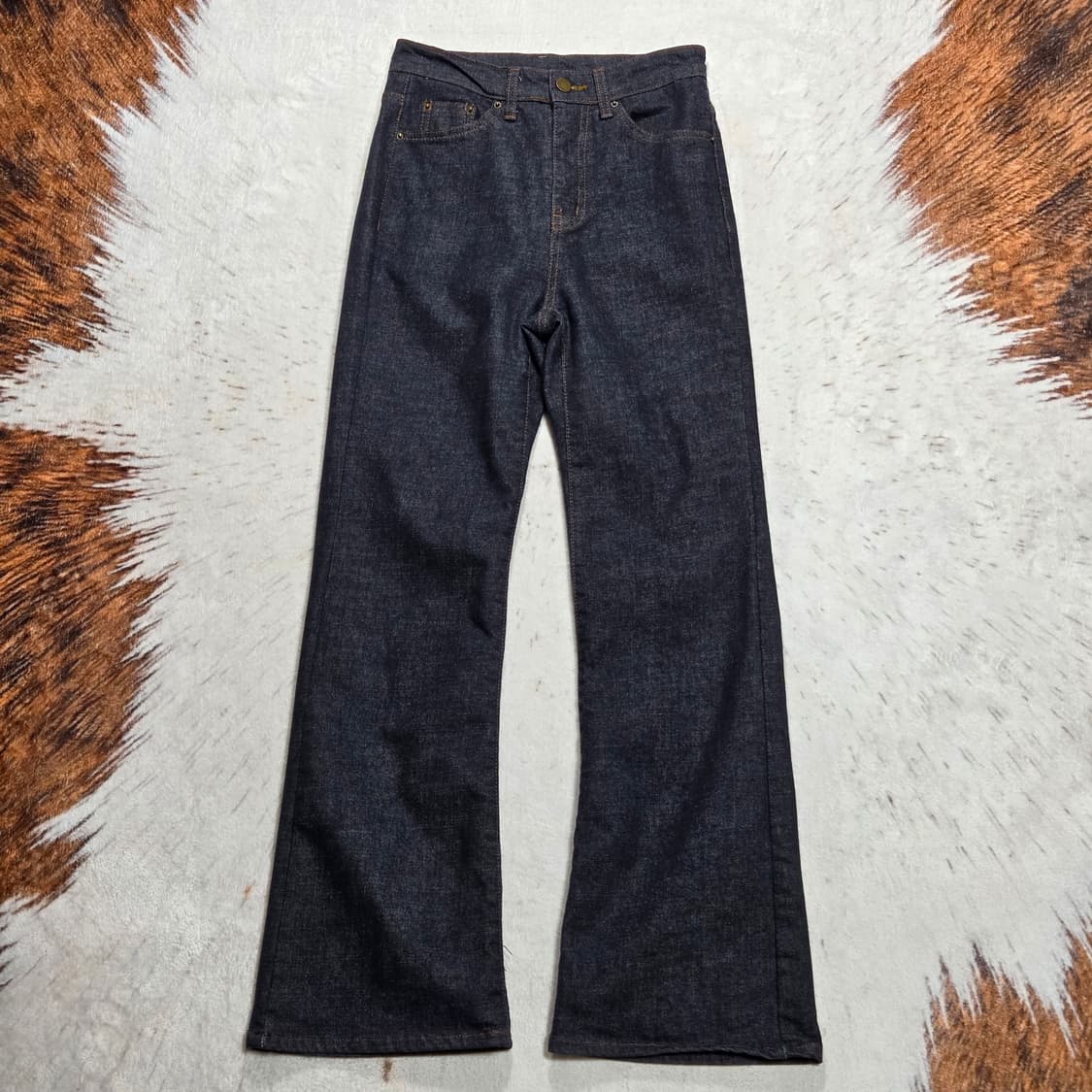 빈티지 진청 부츠컷 데님팬츠 상품이미지1