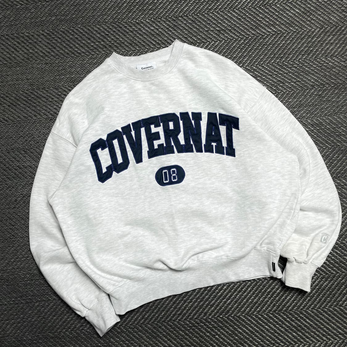 커버낫 빅로고 박시핏 맨투맨y 5223 상품이미지1