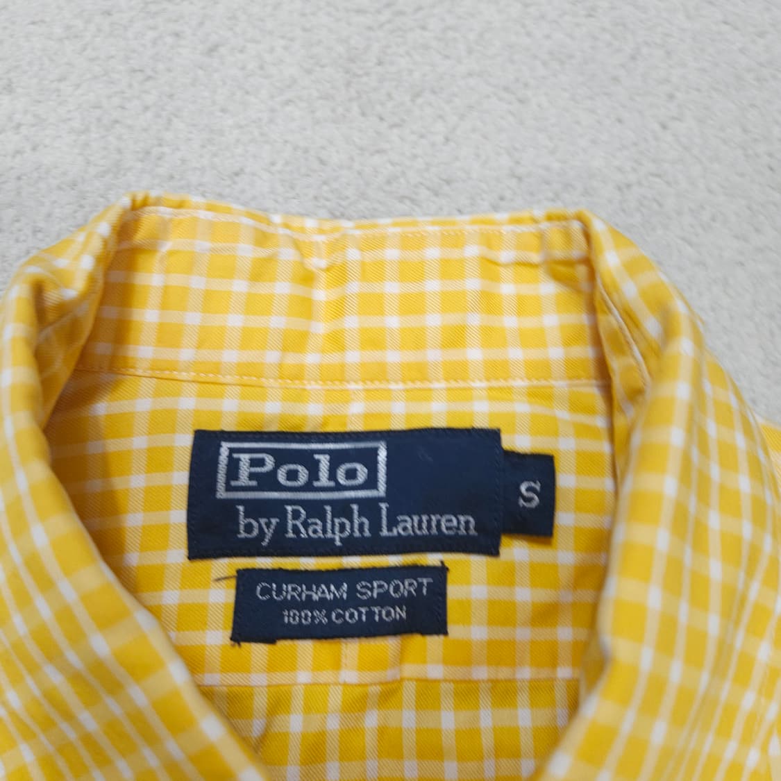 폴로 랄프 로렌 체크 셔츠 S 상품이미지4