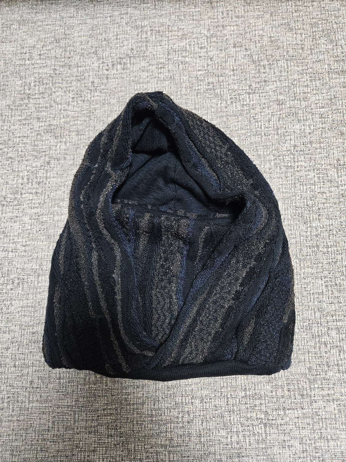 캐피탈 7g 니트 바라클라바 후디 상품이미지1