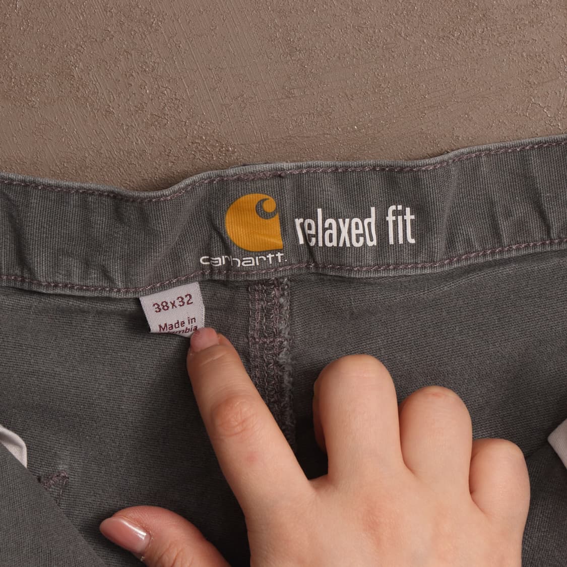 칼하트 헤비코튼 워크팬츠 A1810 상품이미지4