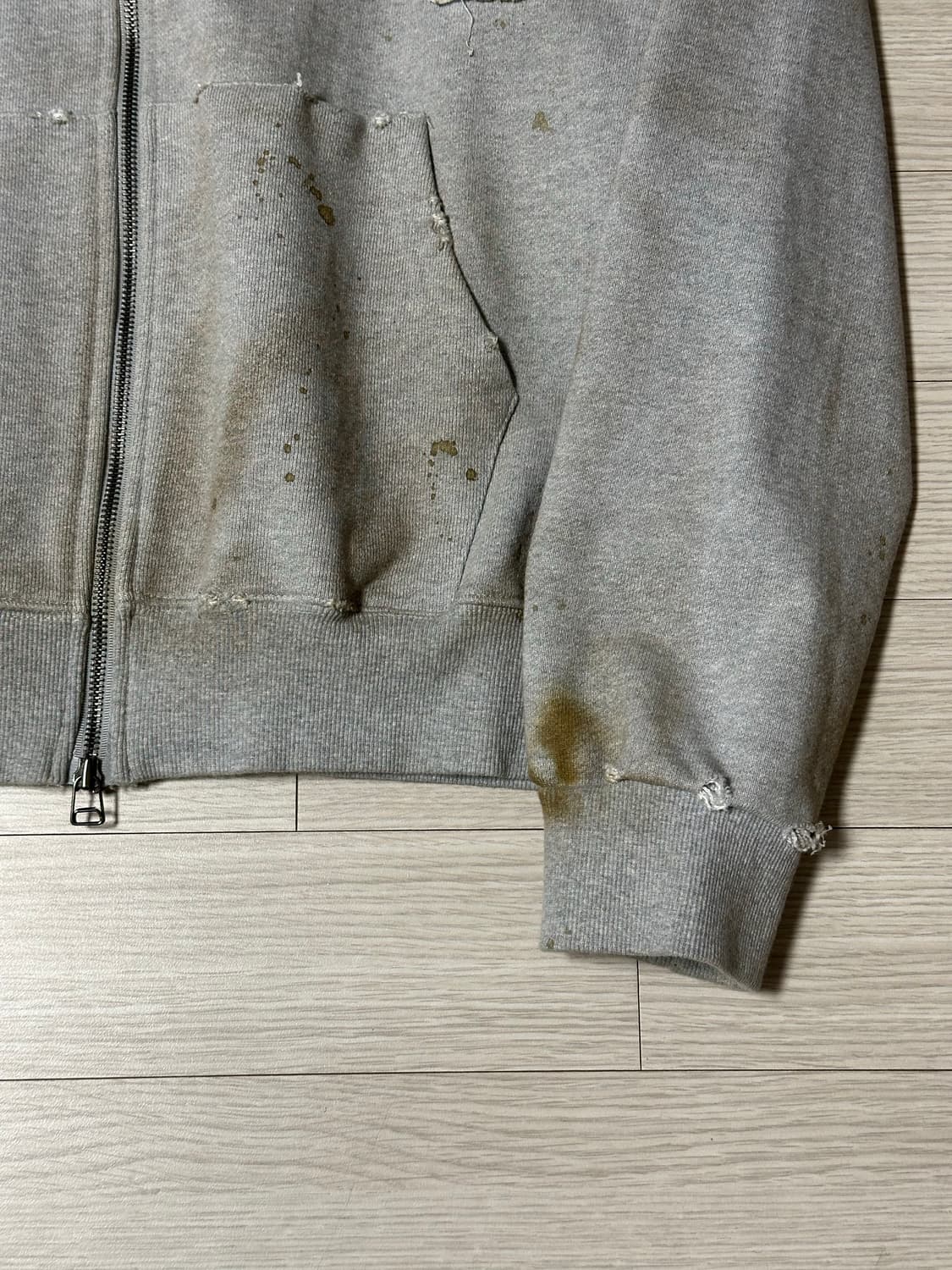 언더마이카 에이지드 더티 후드집업 1사이즈 상품이미지3