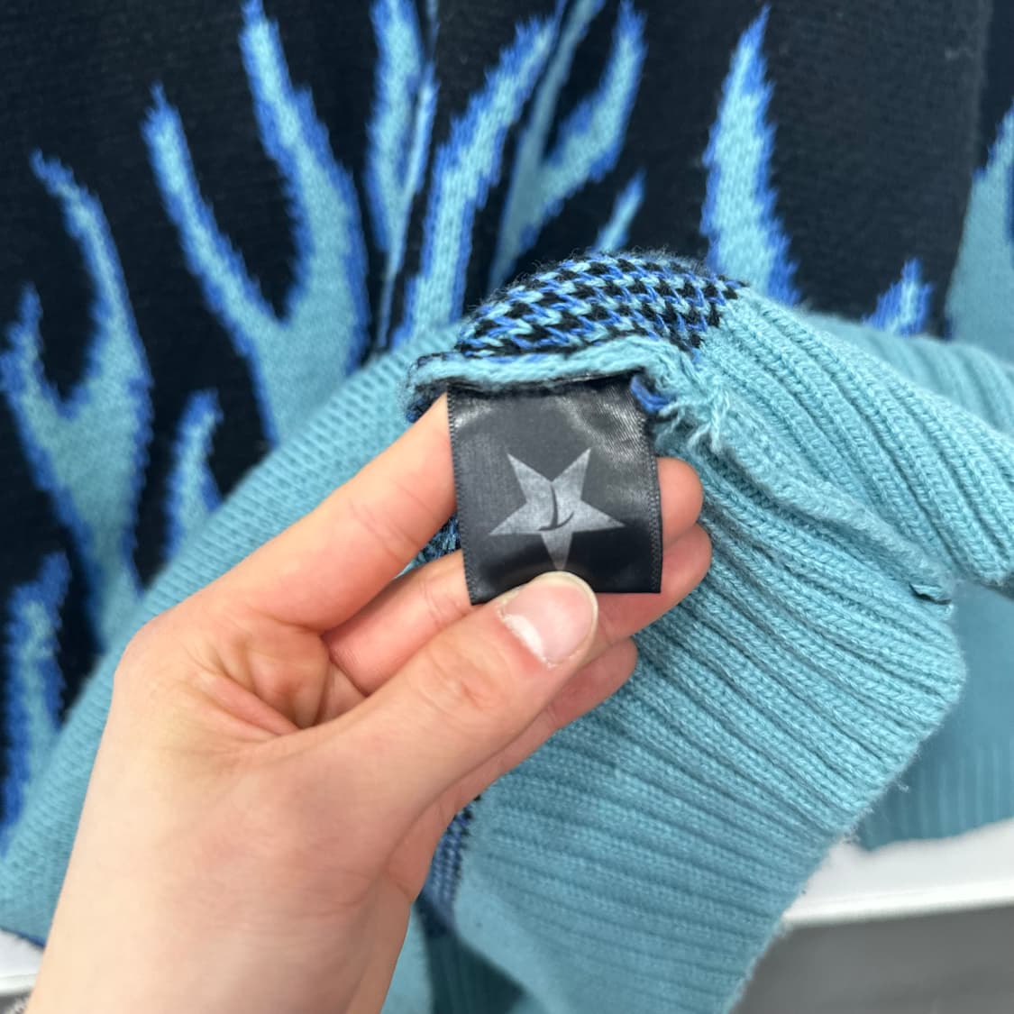 빈티지 파이어 니트 상품이미지4