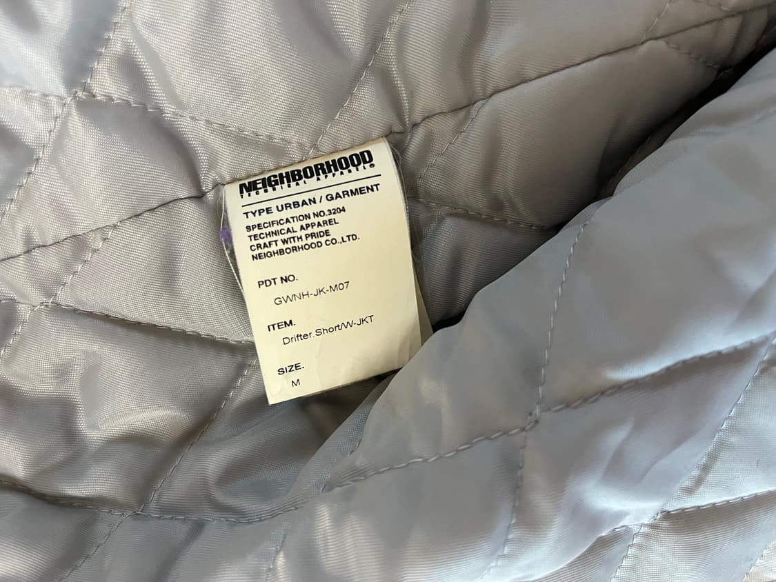 네이버후드 NEIGHBORHOOD Drifter Short 울 체크 자켓 상품이미지7