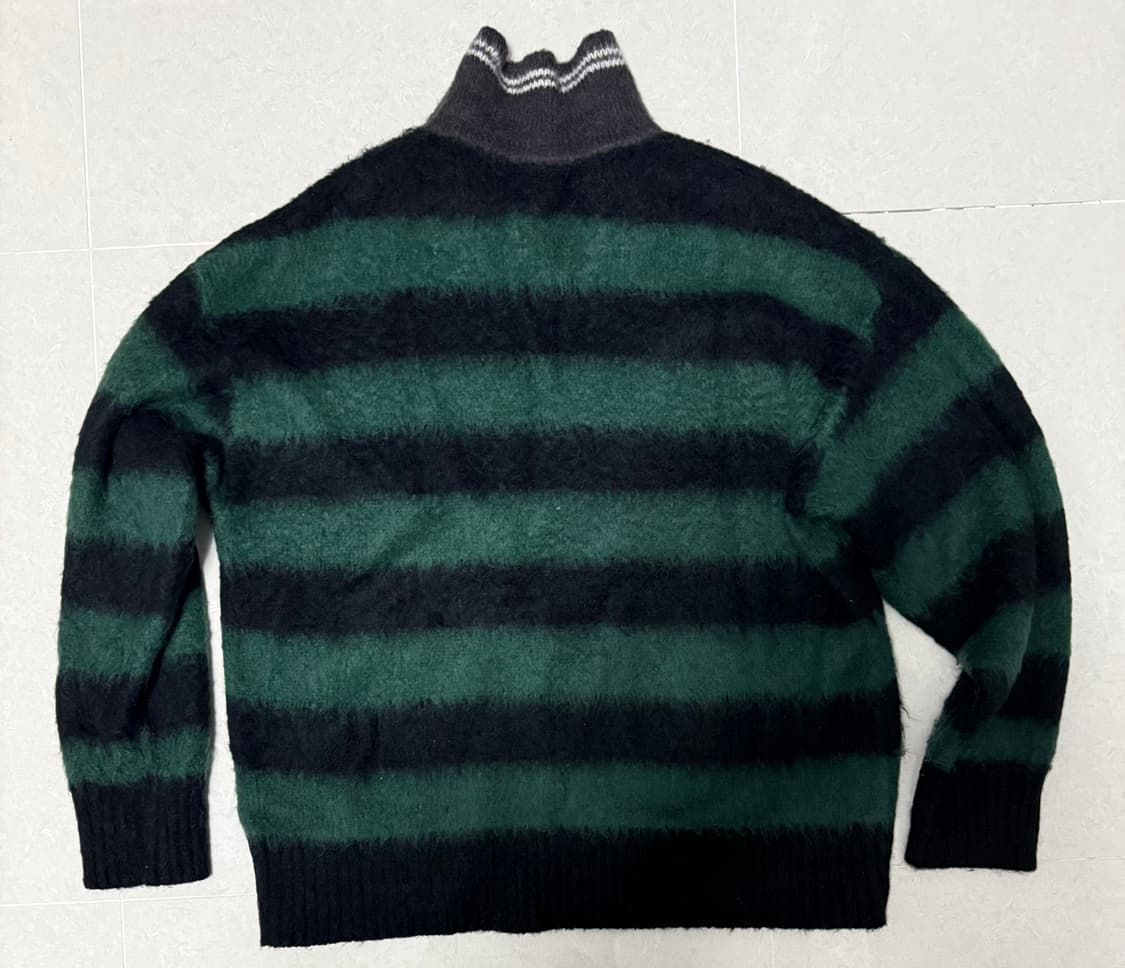 [니트] 스트라이프 럭비 카라니트 상품이미지2