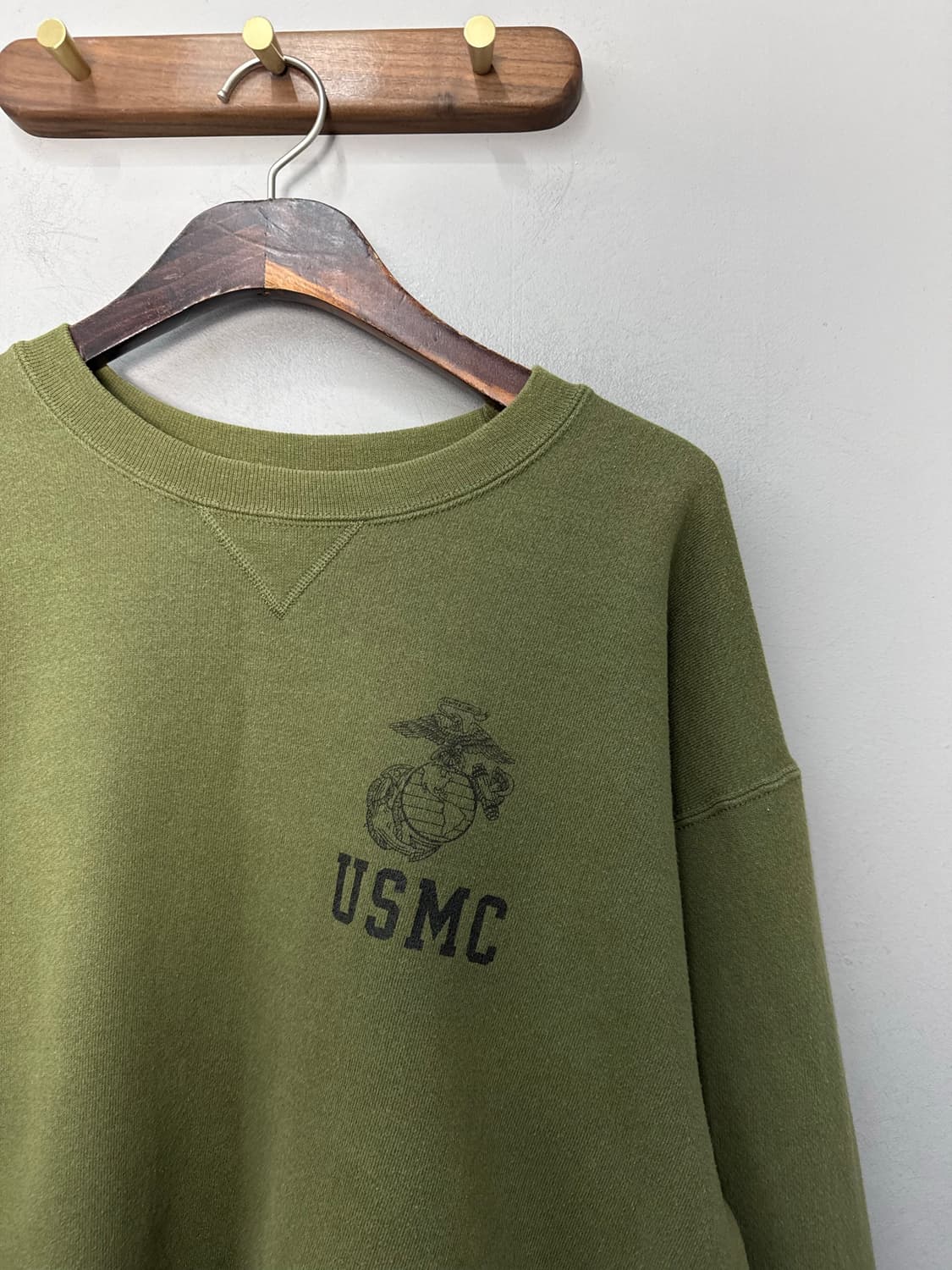빈티지 소피 USMC 올리브 맨투맨 H2961 상품이미지3