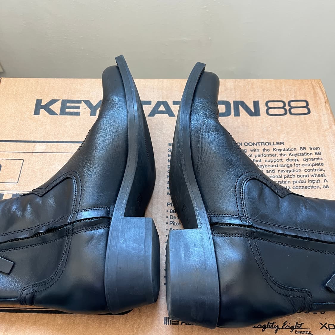 자라 소가죽 카우보이 부츠 255 상품이미지4