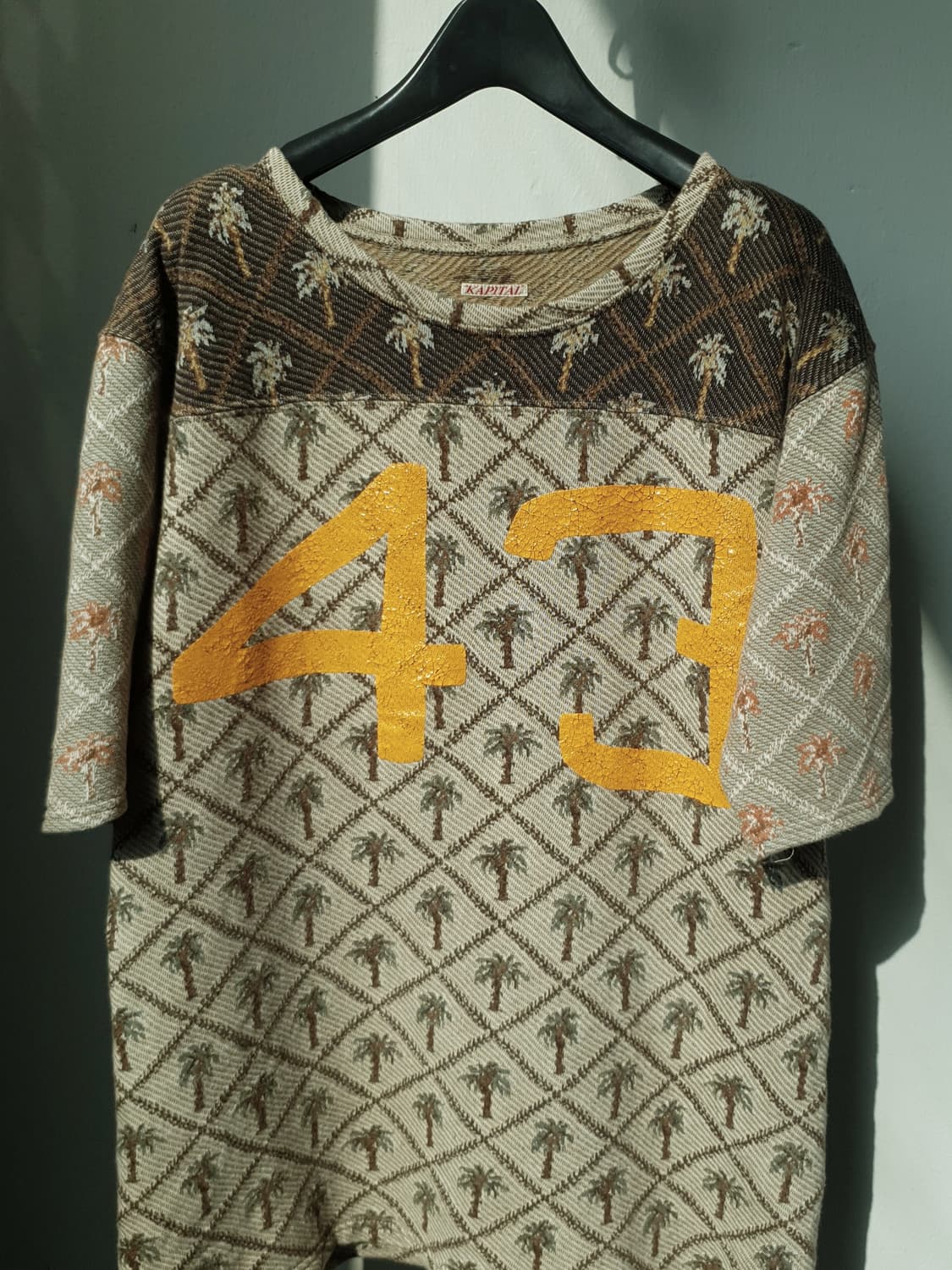 KAPITAL "43" Jacquard Football Shirt 상품이미지3