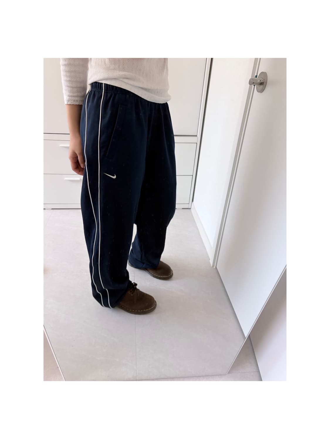 나이키 네이비 트랙 팬츠 상품이미지1
