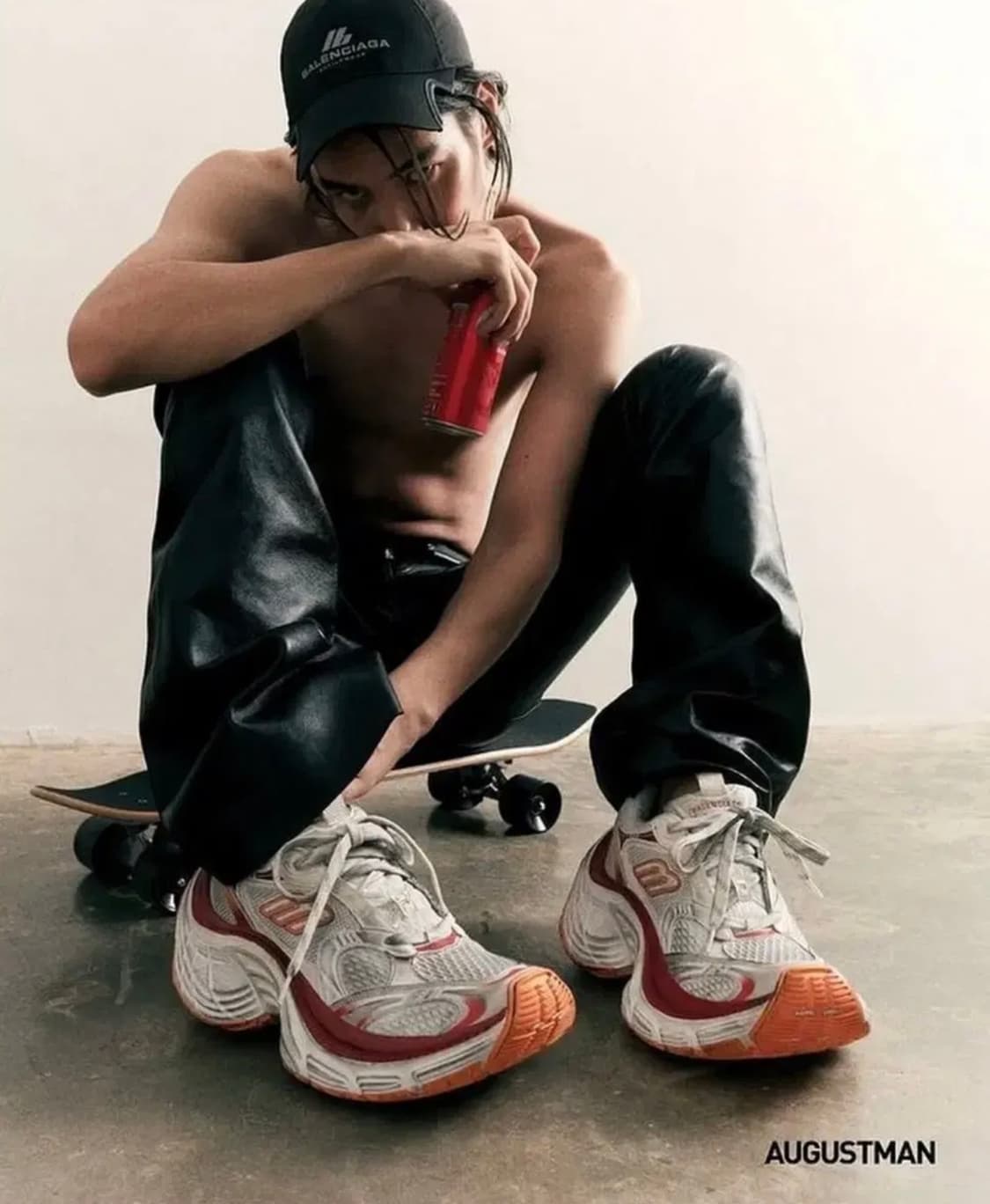 [44] 발렌시아가 10XL 흰색주황 뎀나착용 상품이미지1