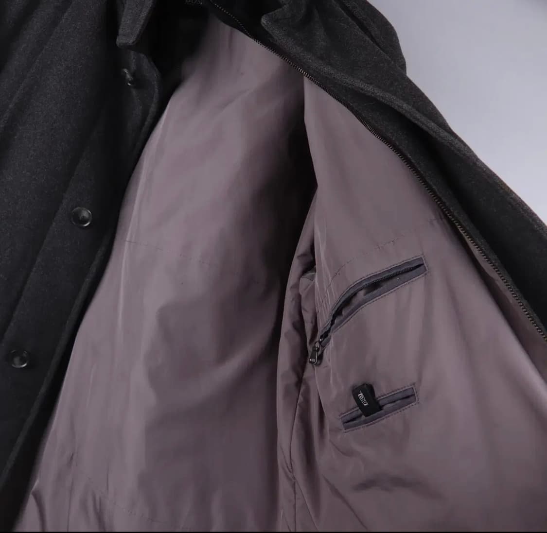 Hugo boss 캐시미어 하이넥 더블코트 상품이미지2