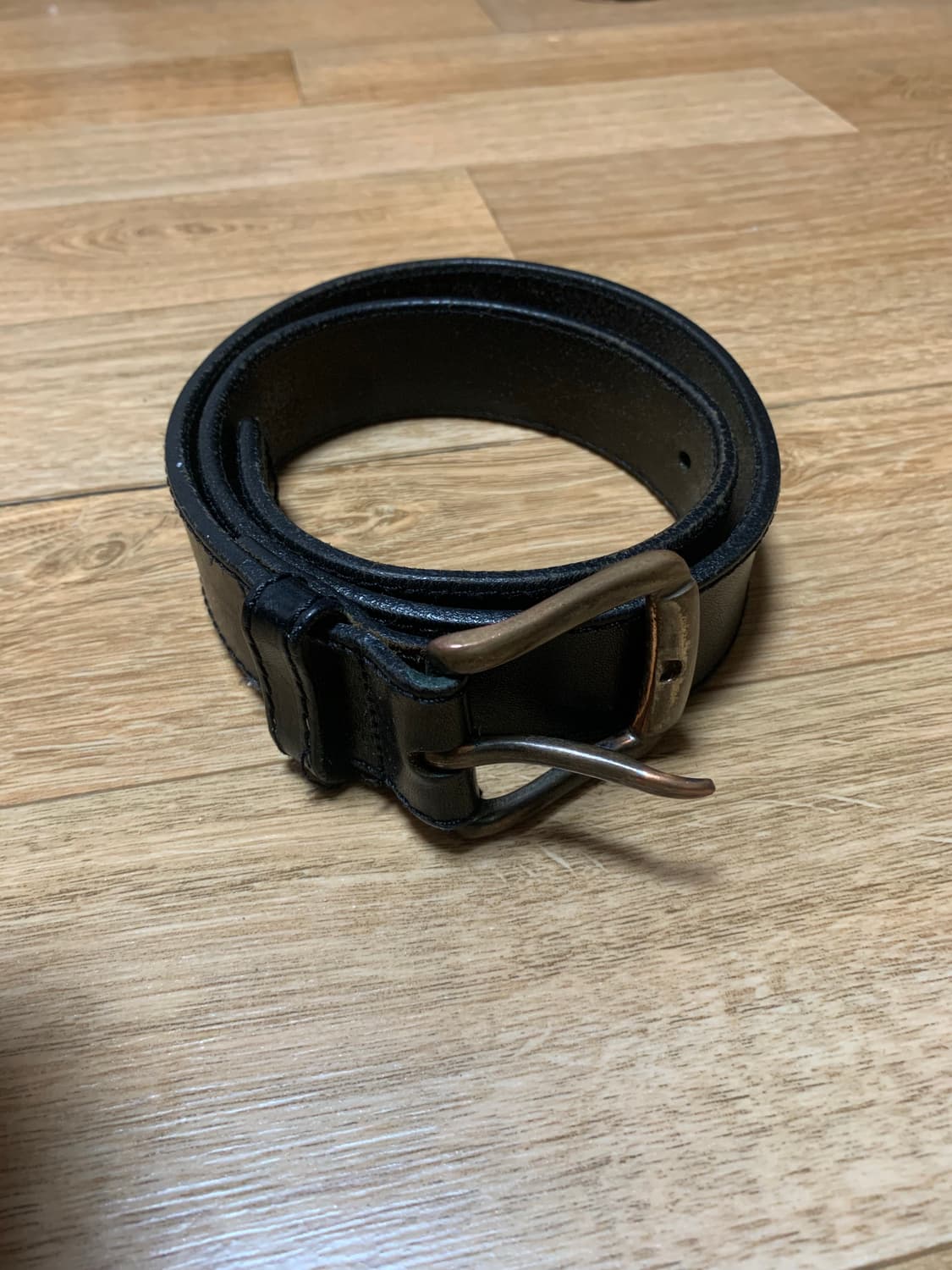 빈티지 프렌치 아틀리에 보워 레더 벨트 상품이미지3