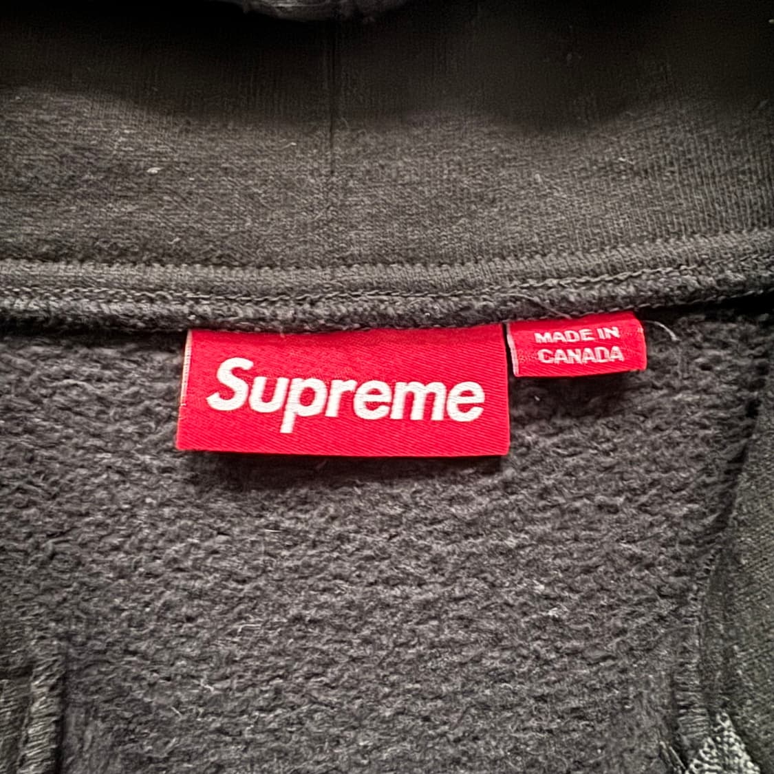 SUPREME 슈프림 스몰 박스 집업 후드 스웨트셔츠 블랙 XXL 110 상품이미지4