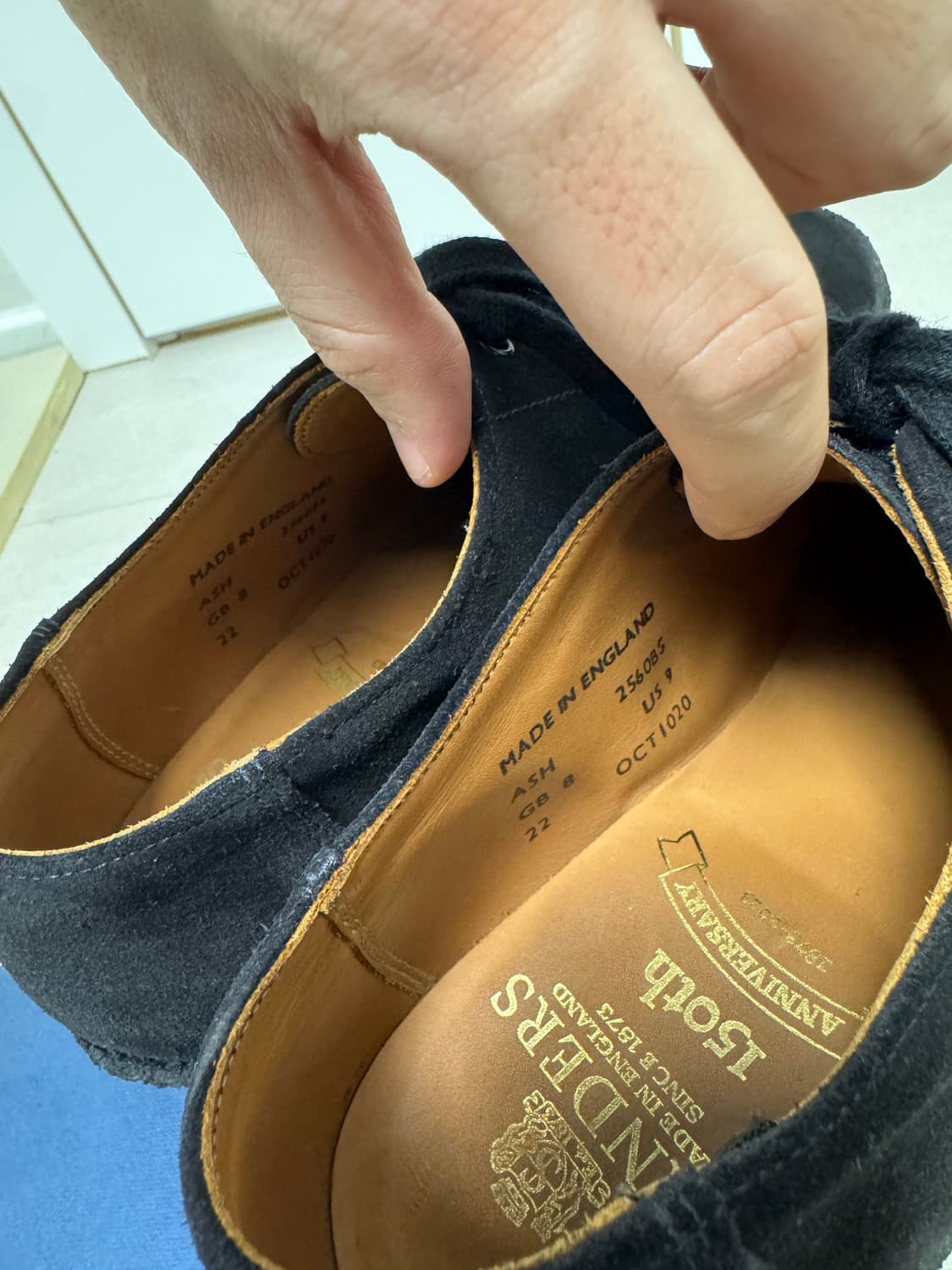 샌더스 몽키슈즈 블랙스웨이드 270 상품이미지2