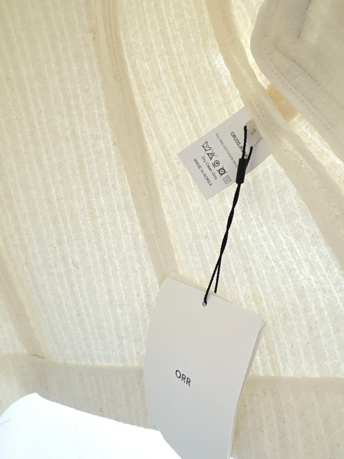 orr 오르 썸머 트위드 하프 자켓 상품이미지4