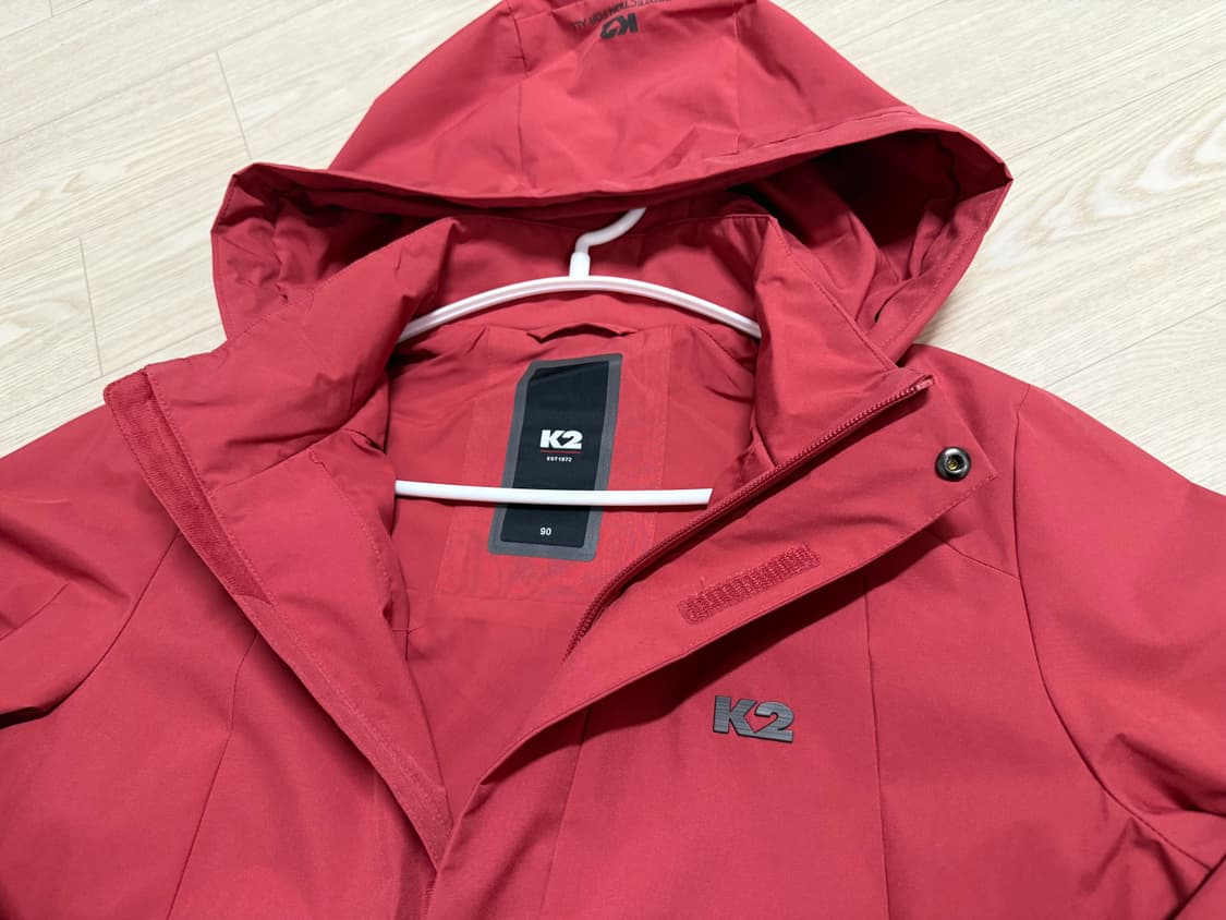 90사이즈 여성 K2 바람막이 로즈 상품이미지4