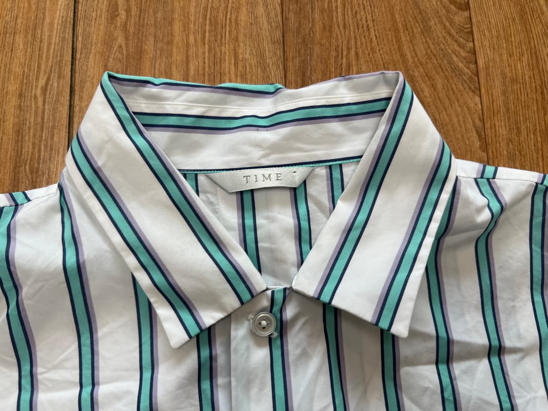 한섬 타임 스트라이프 셔츠 상품이미지2