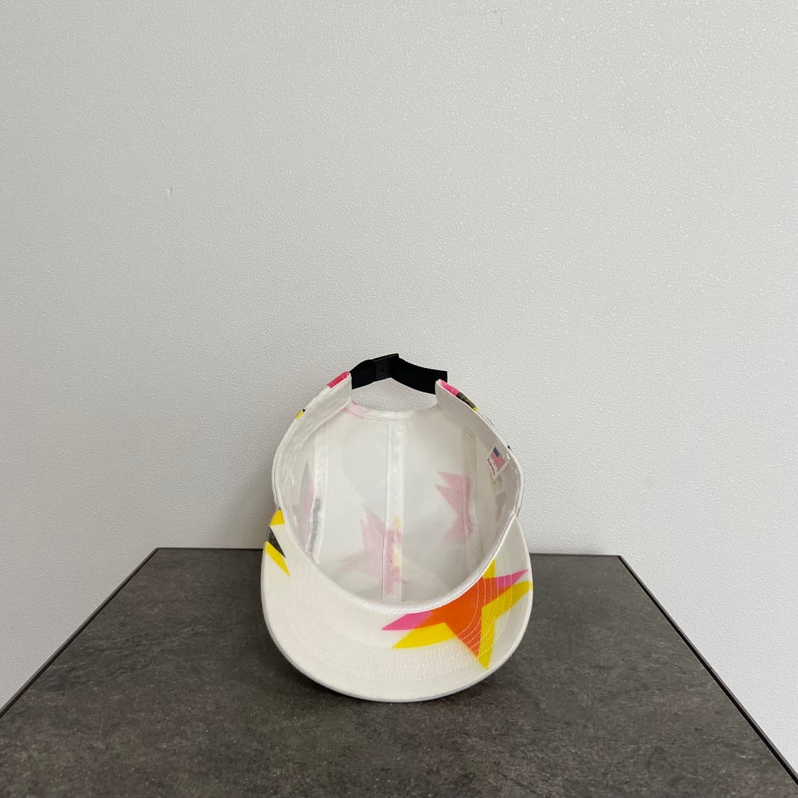 슈프림 곤즈 화이트 레드 박스로고 캠프캡 모자 상품이미지5