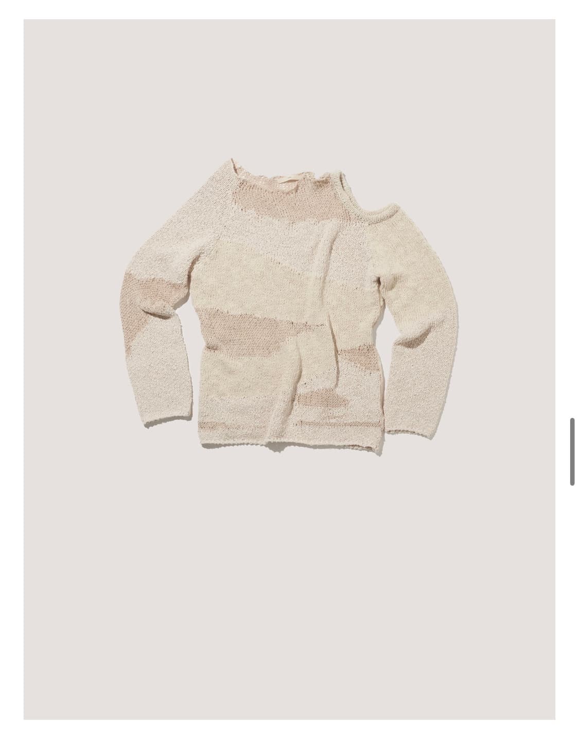 VERSO 베르소 sea sand 니트탑 상품이미지3