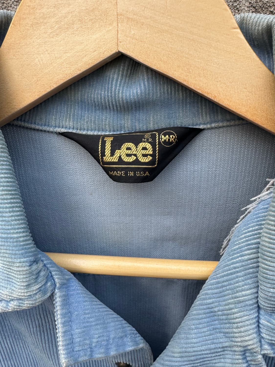 70s lee 빈티지 웨스턴 코듀로이 트러커 자켓 m 상품이미지6