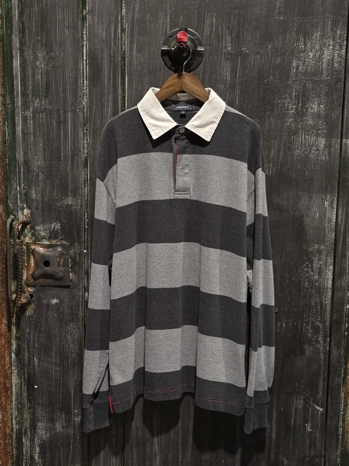 00s GANT Striped Rugby Shirt 상품이미지1