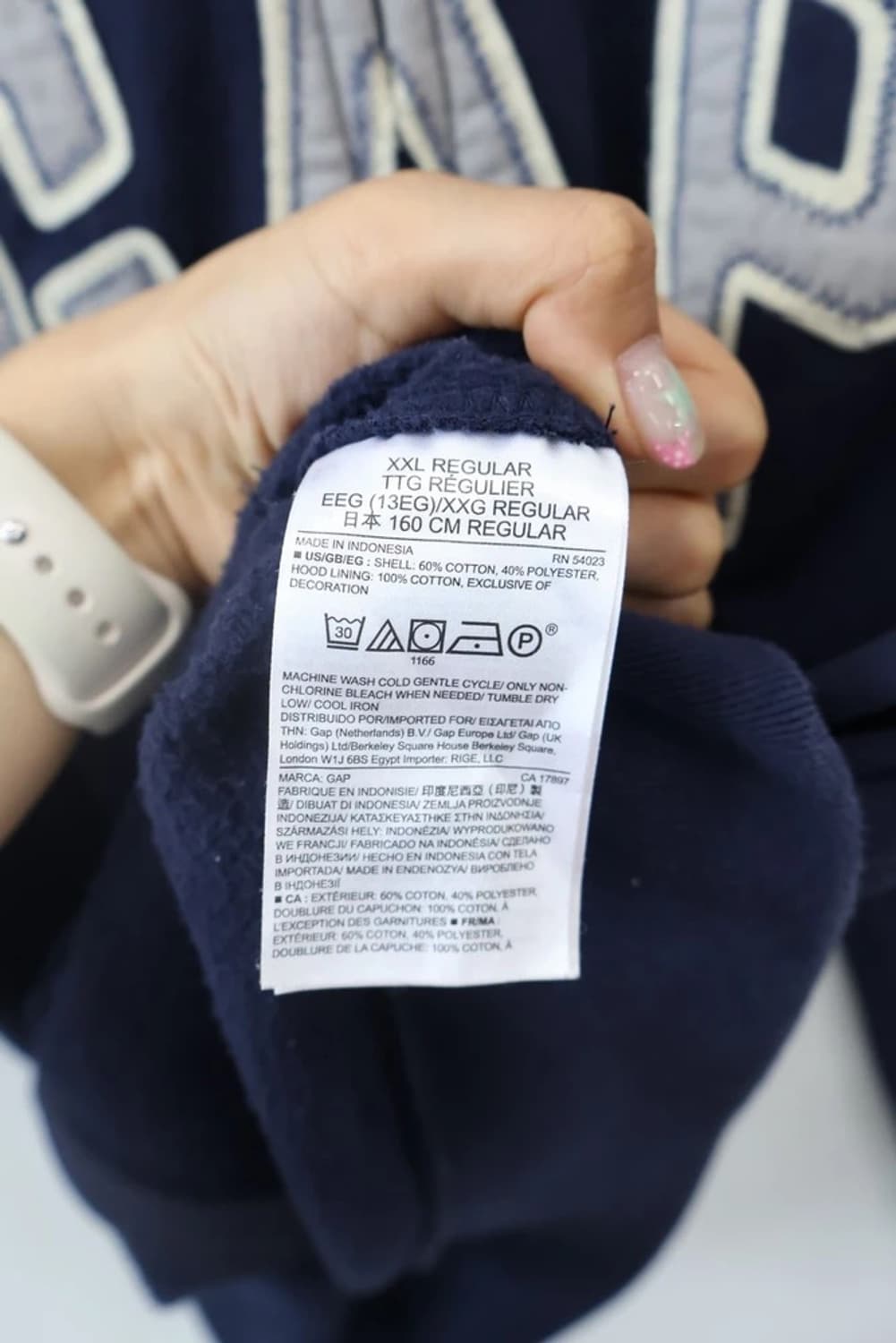GAP Kids Big Logo Zip Hoodie 상품이미지6