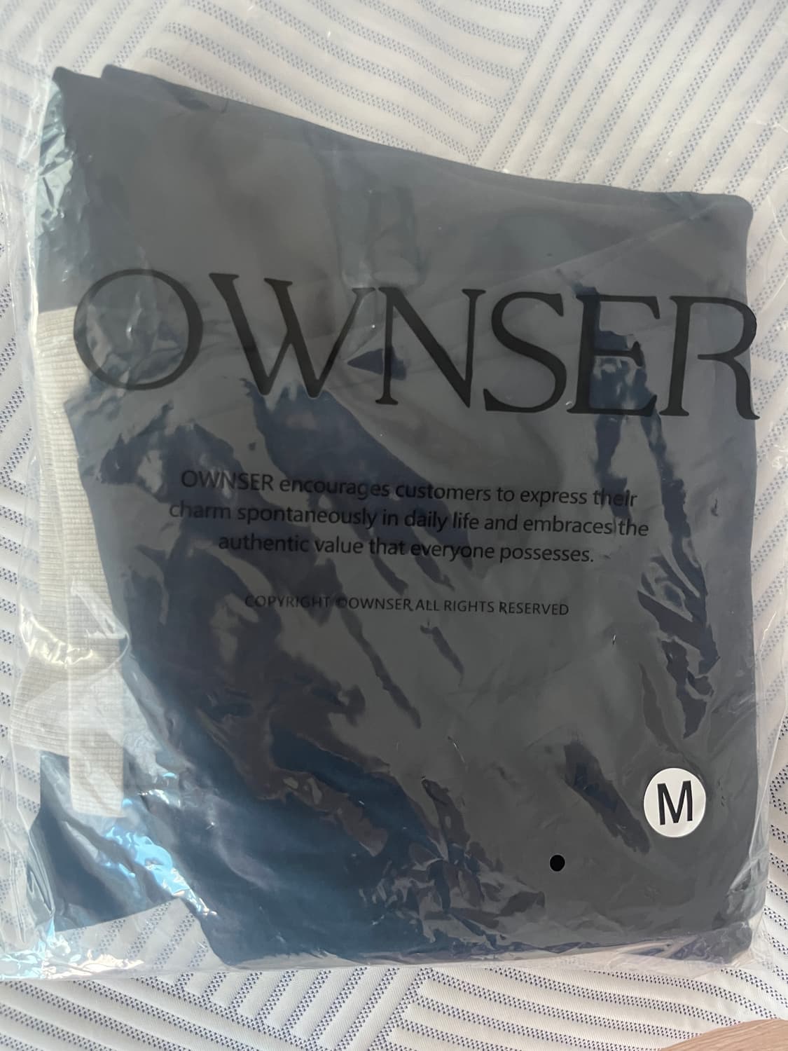 오운서 OWNSER 부츠컷 스웨트팬츠 M 상품이미지2