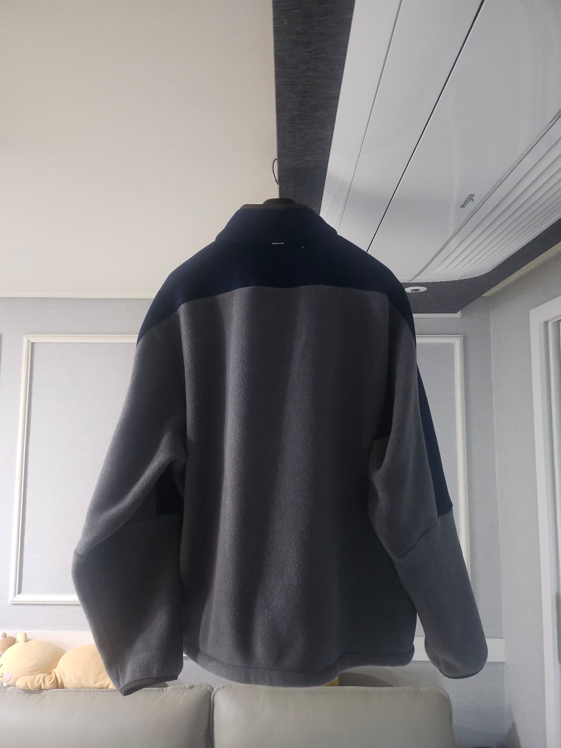 [거의 새것] 시스템옴므 후리스 집업 점퍼 자켓 L 상품이미지2