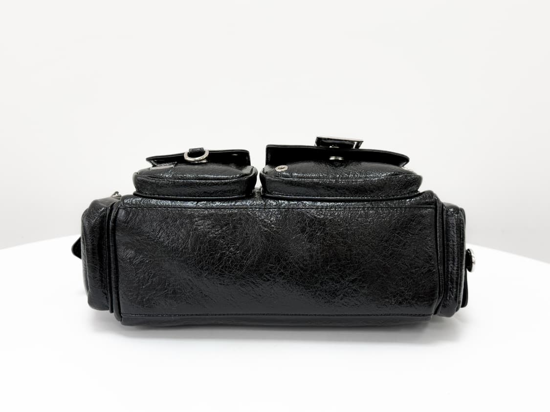 블랙퍼플 미니 포트리스 백 상품이미지9