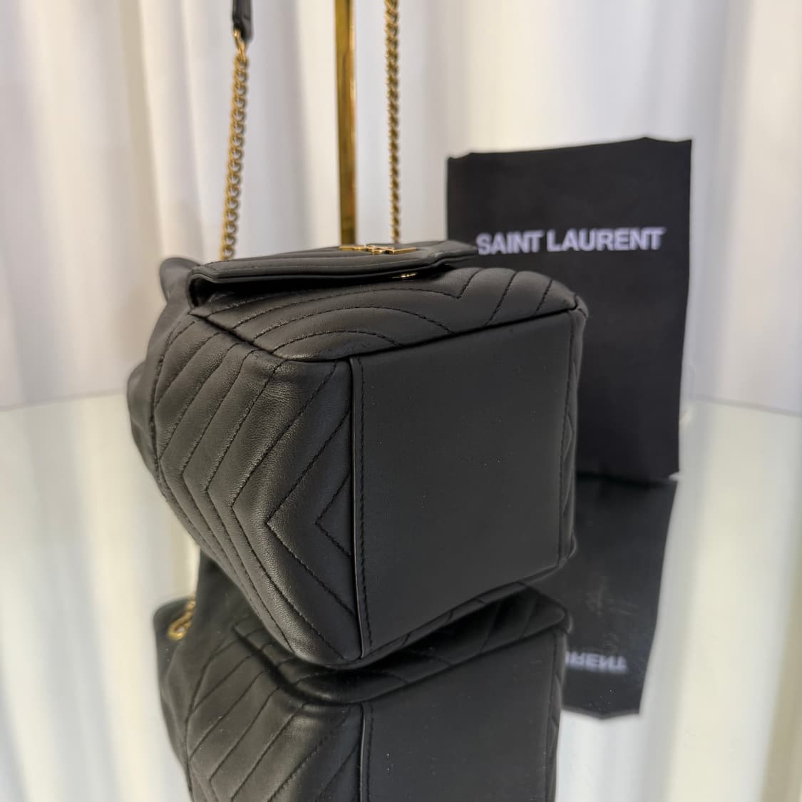 생로랑 조 미니 체인 버킷백 상품이미지4