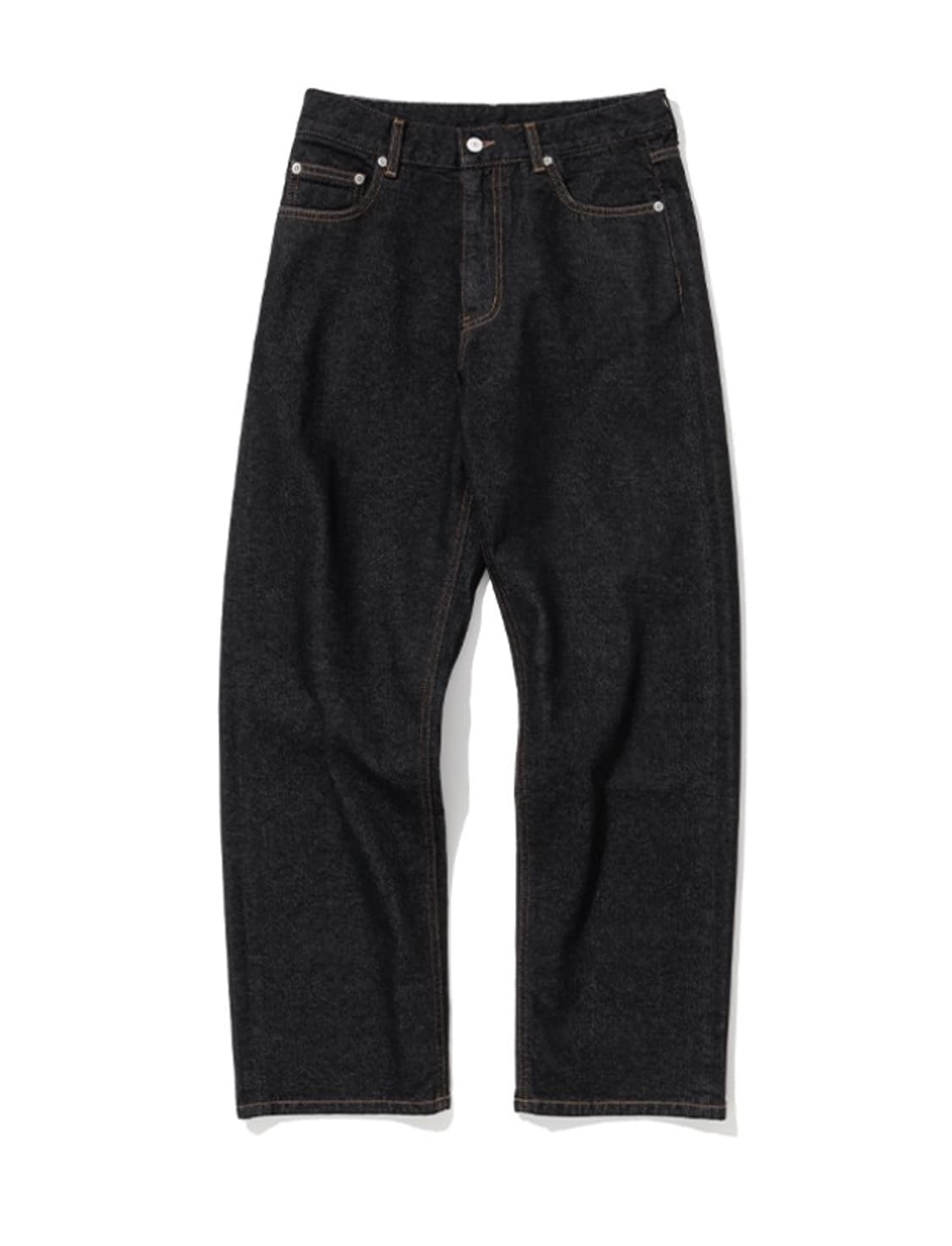 M] 유니폼브릿지 컴포트 데님팬츠 블랙 원 워시 상품이미지1