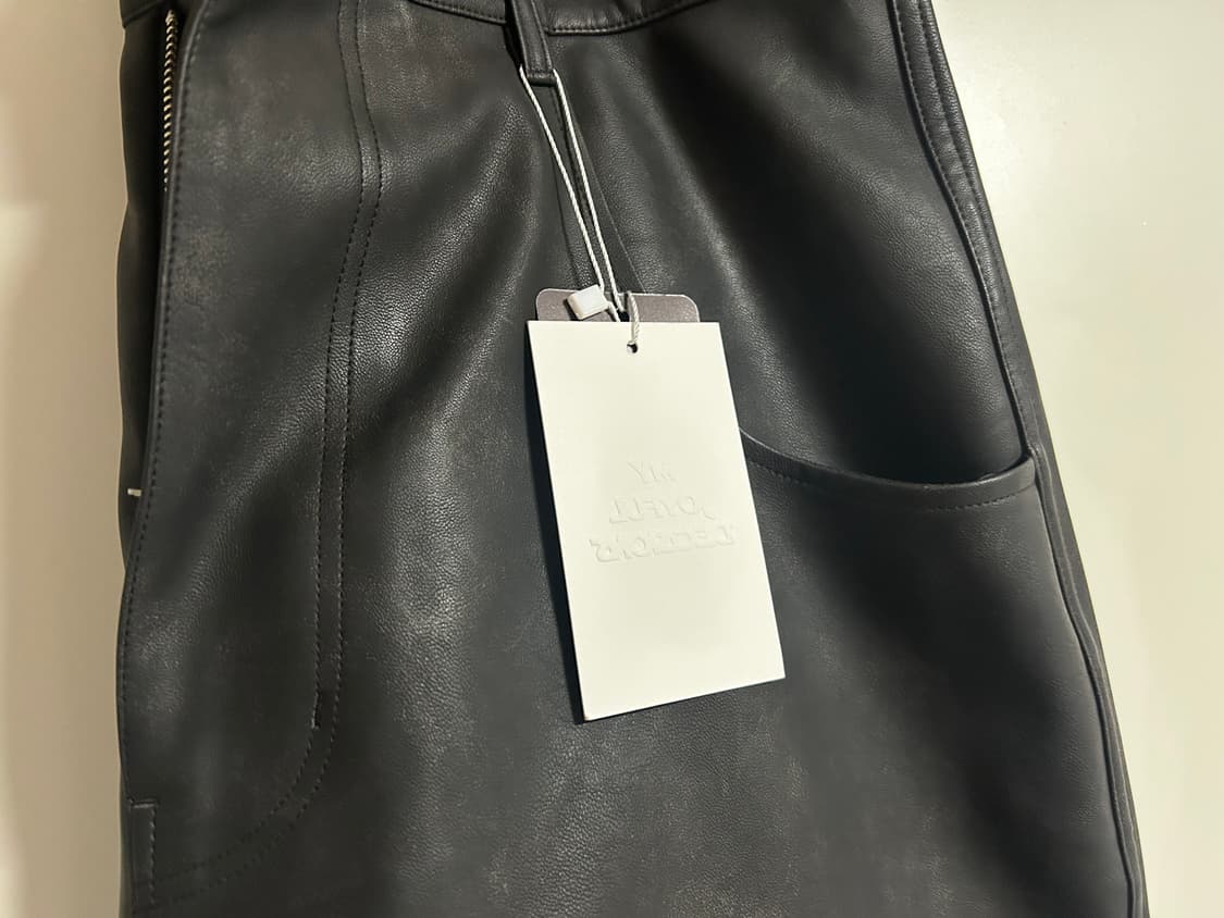 [L] MJD 3D 레더팬츠 상품이미지2