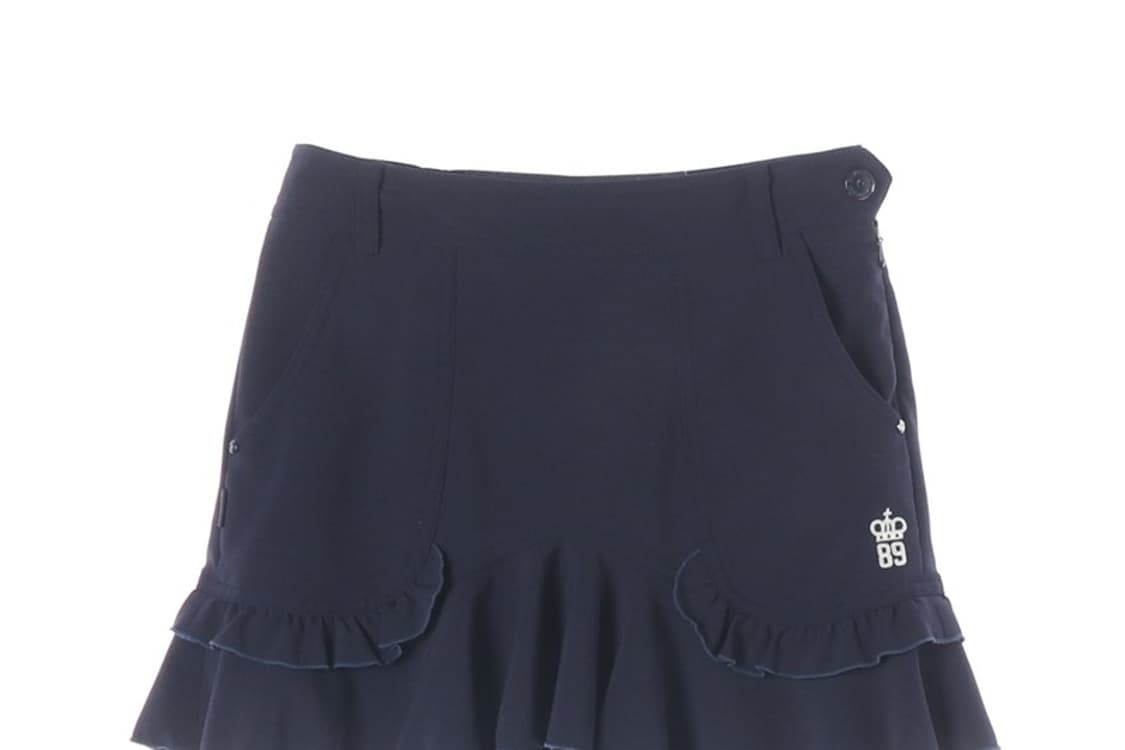 파리게이츠 네이비 프릴 큐롯 스커트 상품이미지3