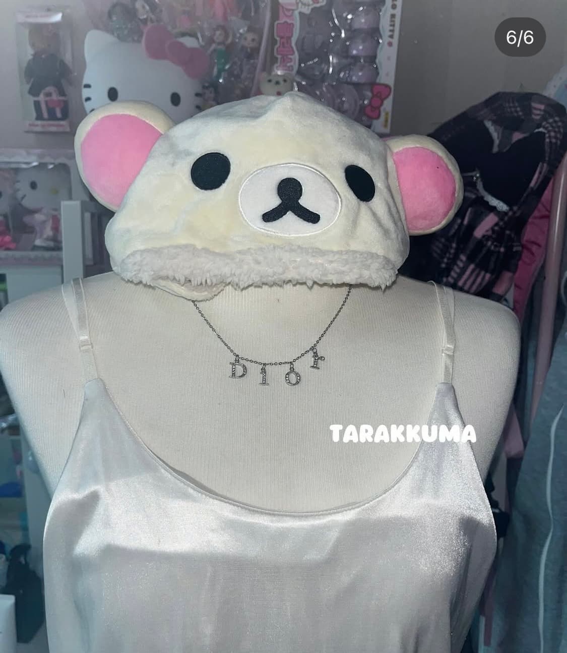 빈티지 디올 Dior 레터링 레볼루션 큐빅 보석 목걸이 상품이미지6