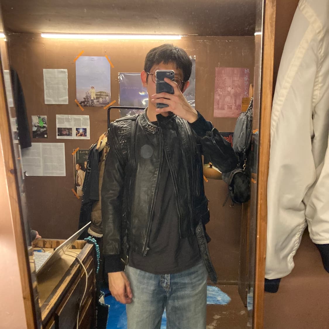 Harley Custom Rider Leather Jacket 상품이미지5