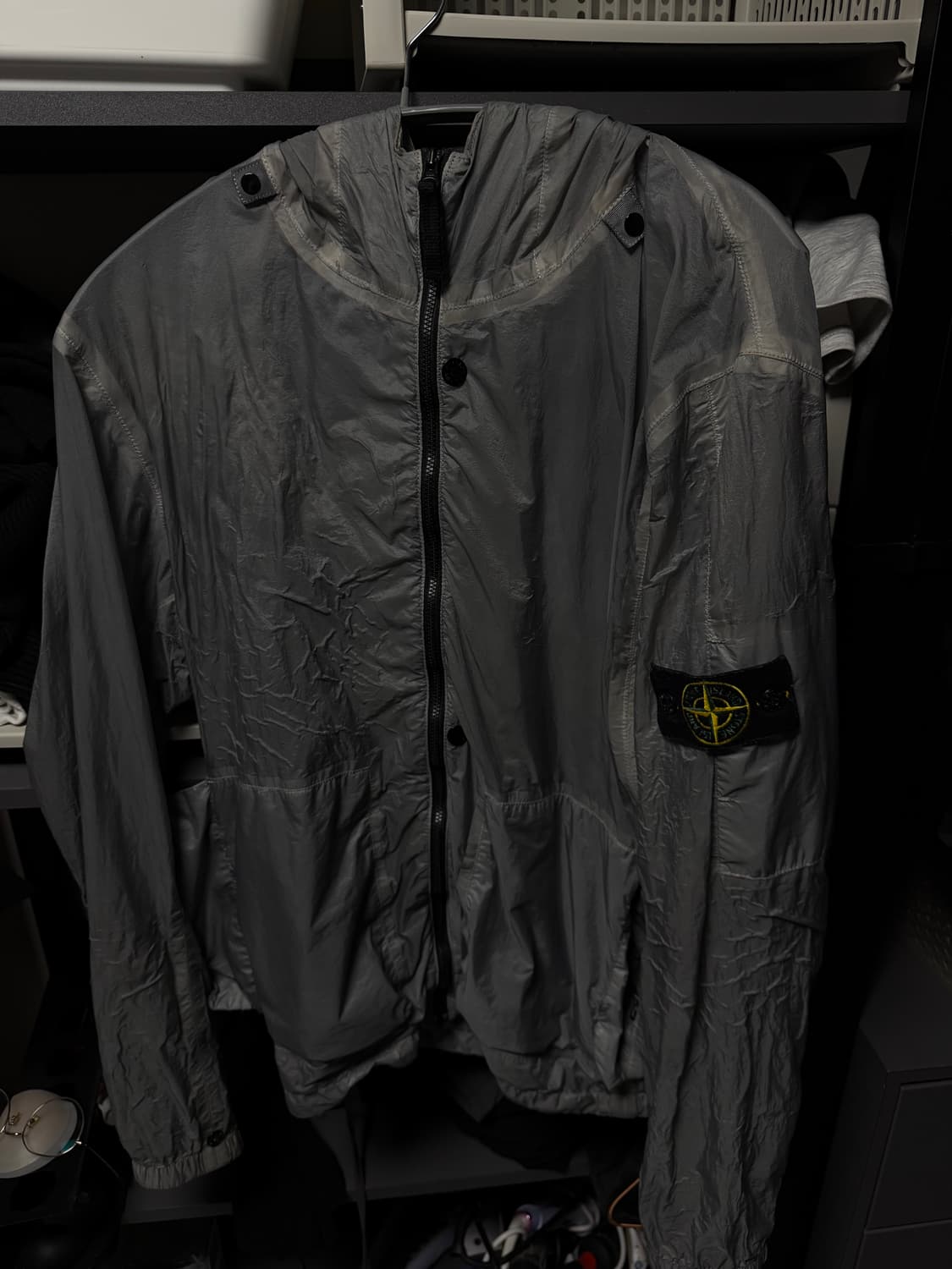 스톤아일랜드 바람막이 그레이 상품이미지1