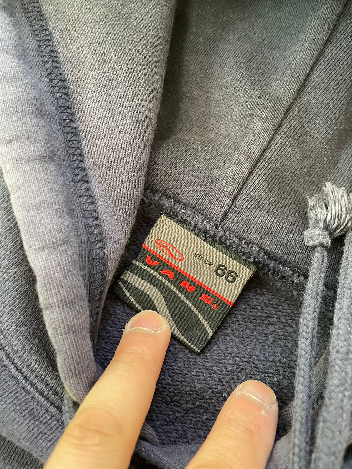 90s 올드 van skate products 헤비 후드  J04018 상품이미지3