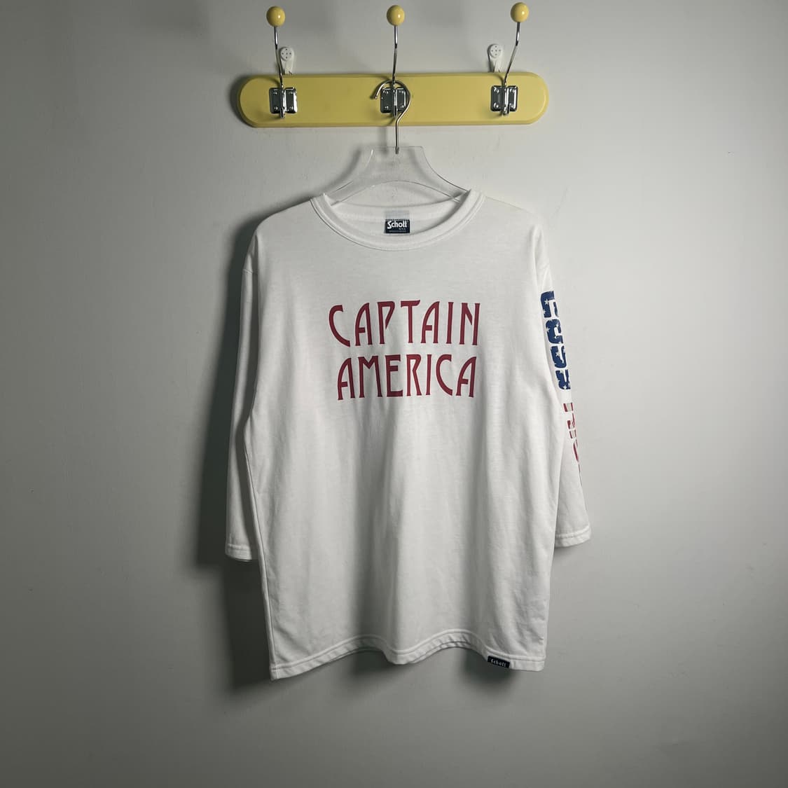 Schott 쇼트 화이트 7부 롱슬리브 M 상품이미지1