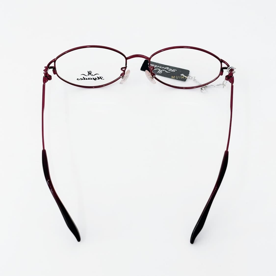 HYADES 버건디 큐빅 데드스탁 빈티지안경 상품이미지4